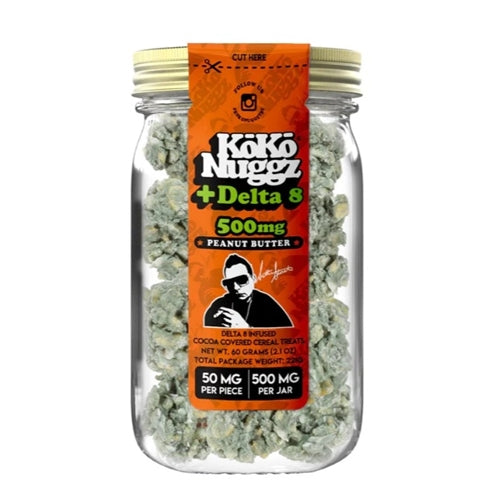 Koko Nuggz Hand Crafted Chocolate 4.5 oz Peanut Butter