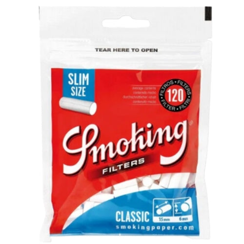 Smoking Classic Slim Filter 15mm x 6 MM