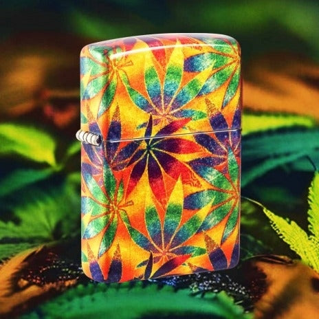 Zippo 48677 Cannabis Design