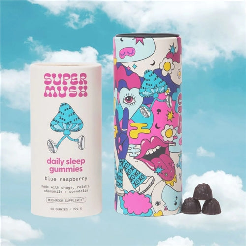 SuperMush daily sleep gummies