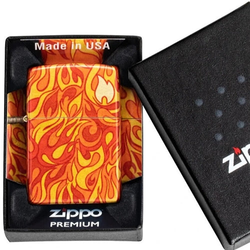 48981 FIRE ZIPPO DESIGN