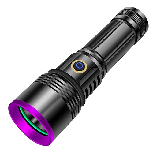 Type-C identification purple light flashlight