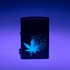 Zippo 48677 Pixel Cannabis Design