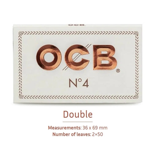 OCB White N.4 Double