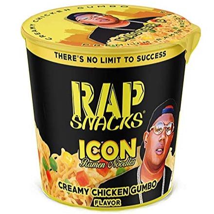 Rap Snacks Creamy Chicken Gumbo ICON Ramen Noodles - Rabbit Habit 