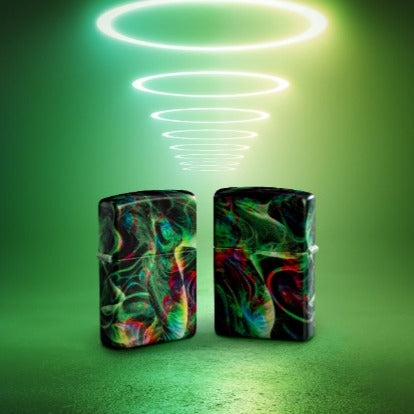 Zippo 48774 Psychedelic Swirl Design