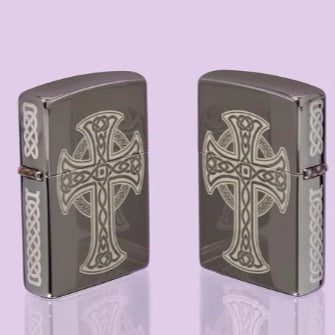 Zippo 48614 Celtic Cross Design