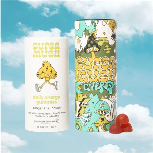 SuperMush daily energy gummies 每日能量軟糖