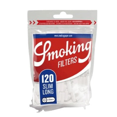 smoking filter slim long 22mm x 6mm