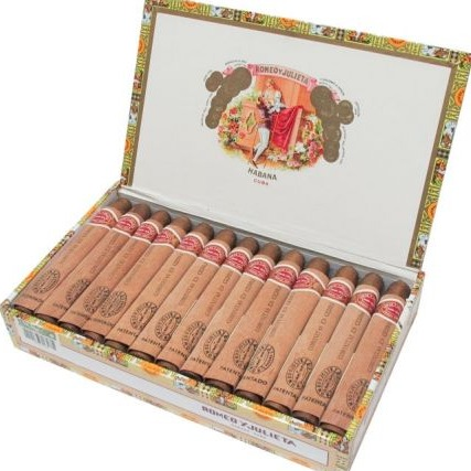 ROMEO YJULIETA- 25 Coronitas en Cedro