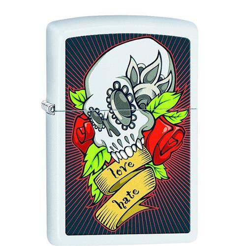 ZIPPO 28859 Tattoo Skull - Rabbit Habit 