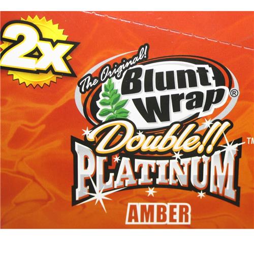 Blunt Wrap - Double Platinum amber - Rabbit Habit 