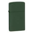 Zippo - 1627 SLIM GREEN MATTE 纖巧綠啞漆 - 啞漆 - Rabbit Habit 