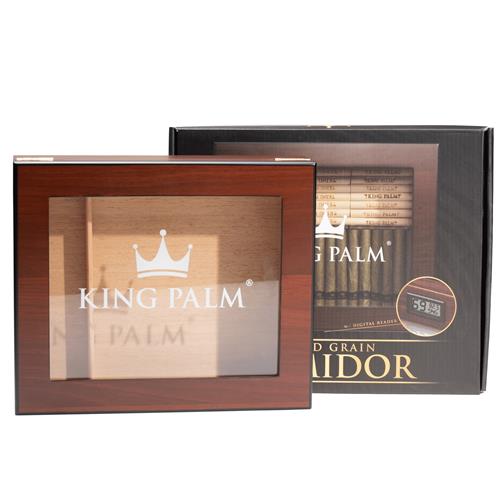 King Palm - Humidor Box With Digital Reader - Rabbit Habit 