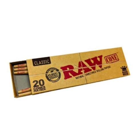RAW Cone Classic 1/4 Size 20 Cones/Pack - Rabbit Habit 