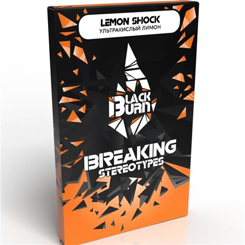 Black Burn - Lemon Shock 100g (12) - Rabbit Habit 