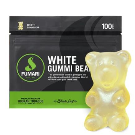 Fumari - white gummi bear ( 100 grams ) - Rabbit Habit 
