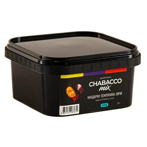 Chabacco - Tangerine Strawberry Lychee 200g (24) - Rabbit Habit 