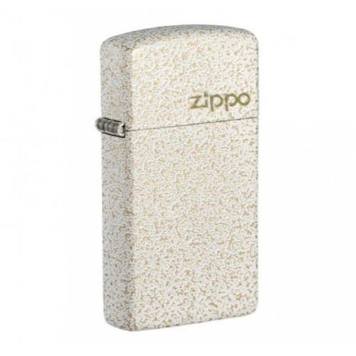 ZIPPO - 49265ZL Slim Mercury Glass Zippo Logo - Rabbit Habit 