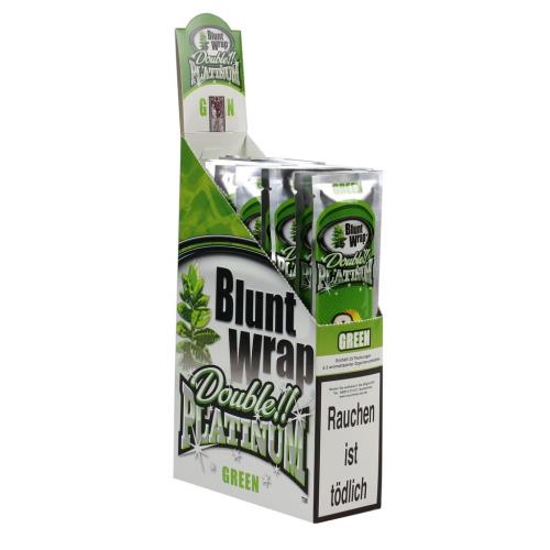 Blunt Wrap - Double Platinum Green - Rabbit Habit 