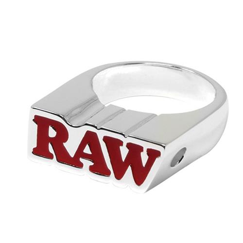 Raw smoke ring silver size 9 - Rabbit Habit 