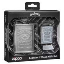 ZIPPO 49349 Jack Daniels LTR & FLASK SET - Rabbit Habit 