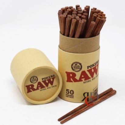 Raw - wooden pokers x1 - Rabbit Habit 