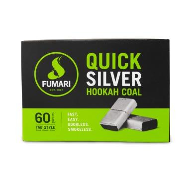 Fumari - Quick Silver Hookah Coal - Rabbit Habit 