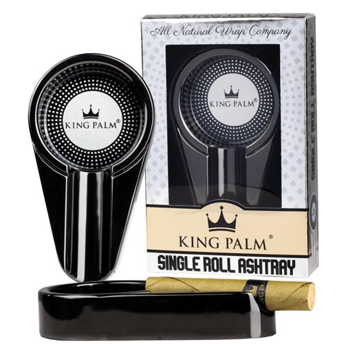 King Palm - Single Roll Ashtray – Gold & Silver - Rabbit Habit 
