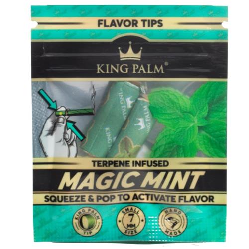 King Palm - Flavors Filter Tips mint - Rabbit Habit 